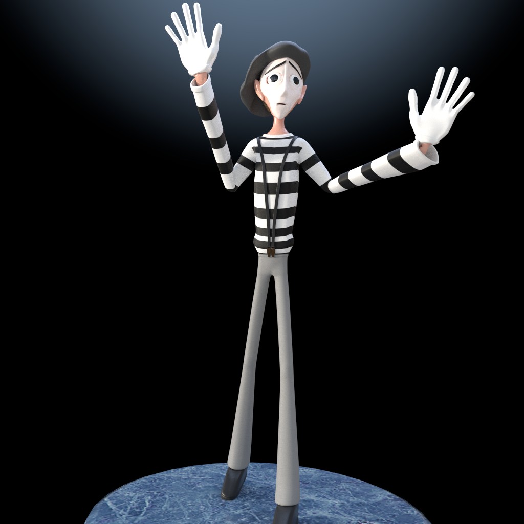 Mime Character preview image 2